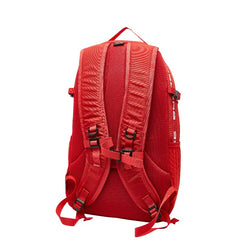 シュプリーム 18SS ロゴ リュック バックパック レッド キャンバス レディース Supreme 【中古】