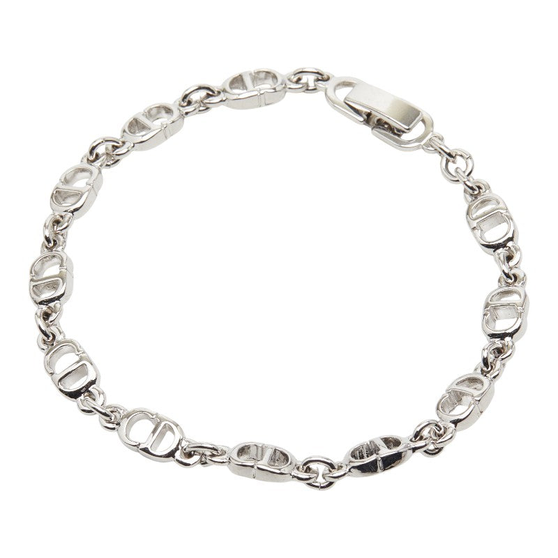 ディオール CDロゴ クラスプ（社外品） ブレスレット シルバー メタル レディース Dior 【中古】