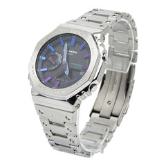 カシオ G-SHOCK FULL METAL POLYCHROMATIC ACCENTS 腕時計 GM-B2100PC-1AJF タフソーラー ブラック文字盤 ステンレススチール メンズ CASIO 【中古】
