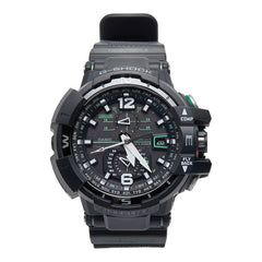 カシオ G-SHOCK MASTER OF G-AIR GRAVITYMASTER 腕時計 GW-A1100-1A3JF タフソーラー ブラック文字盤 樹脂系 メンズ CASIO 【中古】