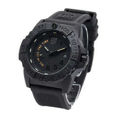 ルミノックス NAVY SEAL 3500 SERIES 腕時計 3501.BO.AL LIMITED クオーツ ブラック文字盤 カーボン ラバー メンズ LUMINOX 【中古】