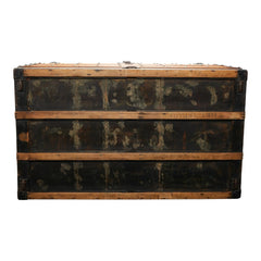 ルイ ヴィトン ダミエ スチーマー トランク トランク ブラウン PVC ウッド ブラス レディース LOUIS VUITTON 【中古】