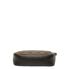 ルイ ヴィトン ダミエ トゥルース メイクアップ ショルダーバッグ N51982 ブラウン PVC レザー レディース LOUIS VUITTON 【中古】