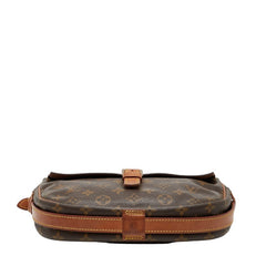 ルイ ヴィトン モノグラム ジュヌフィーユGM 斜め掛け ショルダーバッグ M51225 ブラウン PVC レザー レディース LOUIS VUITTON 【中古】