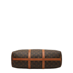 ルイ ヴィトン モノグラム フラネリー45 ボストンバッグ ショルダーバッグ M51115 ブラウン PVC レザー レディース LOUIS VUITTON 【中古】