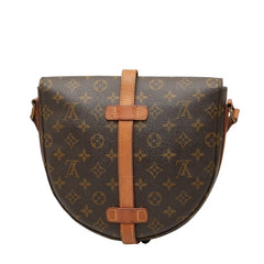 ルイ ヴィトン モノグラム シャンティGM 斜め掛け ショルダーバッグ M51232 ブラウン PVC レザー レディース LOUIS VUITTON 【中古】
