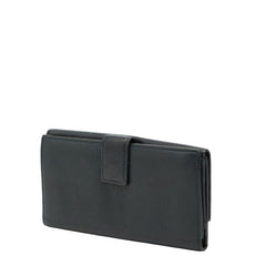 グッチ インターロッキングG 長財布 231843 ネイビー レザー レディース GUCCI 【中古】