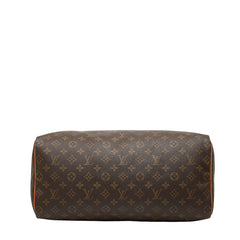 ルイ ヴィトン モノグラム スピーディ40 ハンドバッグ ボストンバッグ トラベルバッグ M41522 ブラウン PVC レザー レディース LOUIS VUITTON 【中古】