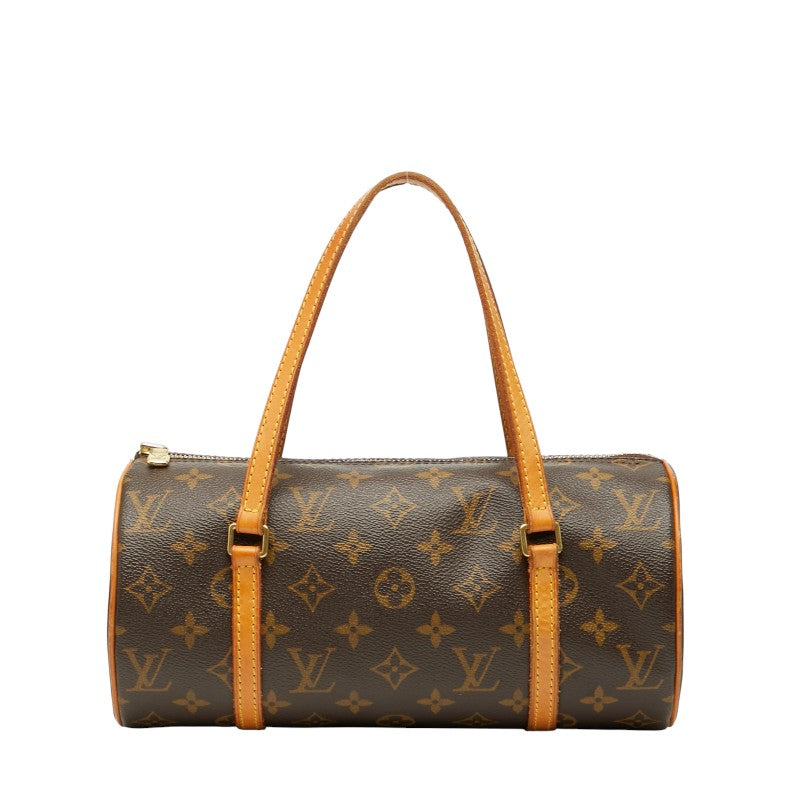 ルイ ヴィトン モノグラム パピヨン26 ハンドバッグ M51386 ブラウン PVC レザー レディース LOUIS VUITTON 【中古】