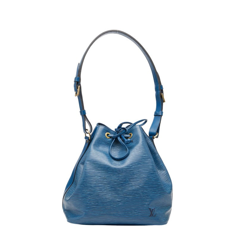 ルイ ヴィトン エピ プチノエ ワンショルダーバッグ ハンドバッグ M44105 トレドブルー レザー レディース LOUIS VUITTON 【中古】