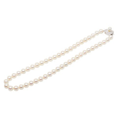 SV シルバー アコヤパール8~8.5mm ネックレス レディース 【中古】