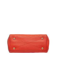 ルイ ヴィトン モノグラム アンプラント モンテーニュMM ハンドバッグ ショルダーバッグ 2WAY オレンジ系 レザー レディース LOUIS VUITTON 【中古】