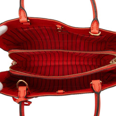 ルイ ヴィトン モノグラム アンプラント モンテーニュMM ハンドバッグ ショルダーバッグ 2WAY オレンジ系 レザー レディース LOUIS VUITTON 【中古】