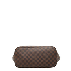 ルイ ヴィトン ダミエ ネヴァーフルMM ショルダーバッグ トートバッグ N51105 ブラウン PVC レザー レディース LOUIS VUITTON 【中古】