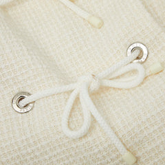 シャネル ツイード ワンピース サイズ：34 P29946V16012 ホワイト コットン シルク リネン レディース CHANEL 【中古】