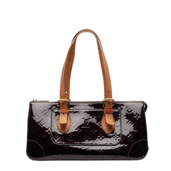 ルイ ヴィトン モノグラム ヴェルニ ローズウッド アヴェニュー ハンドバッグ ショルダーバッグ M93510 アマラント パープル パテントレザー レディース LOUIS VUITTON 【中古】