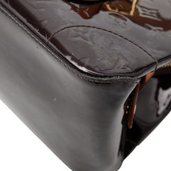 ルイ ヴィトン モノグラム ヴェルニ ローズウッド アヴェニュー ハンドバッグ ショルダーバッグ M93510 アマラント パープル パテントレザー レディース LOUIS VUITTON 【中古】