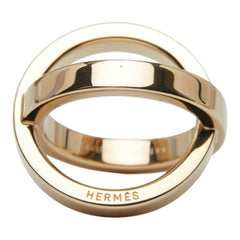 エルメス コスモス スカーフリング ゴールド メッキ レディース HERMES 【中古】