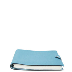 エルメス ユリスMM 手帳カバー ノート ブルージーン トリヨンクレマンス レディース HERMES 【中古】