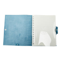 エルメス ユリスMM 手帳カバー ノート ブルージーン トリヨンクレマンス レディース HERMES 【中古】