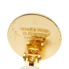 エルメス セリエ イヤリング ゴールド メッキ レディース HERMES 【中古】