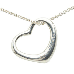 ティファニー オープンハート ネックレス SV925 シルバー レディース TIFFANY&Co. 【中古】