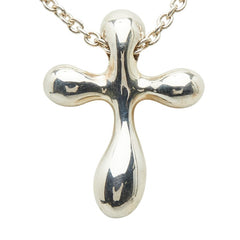 ティファニー クロス ネックレス SV925 シルバー レディース TIFFANY&Co. 【中古】