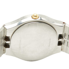 ロンジン 腕時計 クオーツ シルバー文字盤 ステンレススチール メンズ LONGINES 【中古】