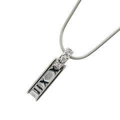 ティファニー アトラスバー ネックレス K18WG ホワイトゴールド レディース TIFFANY&Co. 【中古】