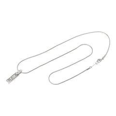 ティファニー アトラスバー ネックレス K18WG ホワイトゴールド レディース TIFFANY&Co. 【中古】