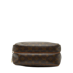 ルイ ヴィトン モノグラム リポーターPM 斜め掛け ショルダーバッグ M45254 ブラウン PVC レザー レディース LOUIS VUITTON 【中古】