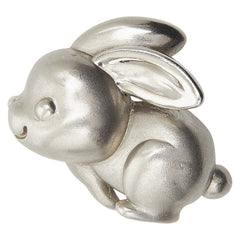 Pt900 プラチナ うさぎモチーフ ペンダントトップ レディース 【中古】