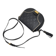 ルイ ヴィトン モノグラム アンプラント ジュノ ショルダーバッグ M43143 ノワール ブラック レザー レディース LOUIS VUITTON 【中古】