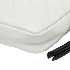 シャネル ココマーク カンボンライン ショルダーバッグ A25175 ホワイト マルチカラー レザー パイソン レディース CHANEL 【中古】