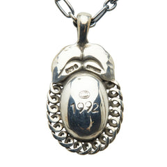 ジョージジェンセン 1992 ラピスラズリ ネックレス シルバー ブルー SV925 シルバー レディース Georg Jensen 【中古】