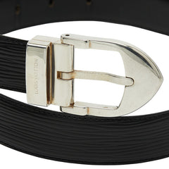 ルイ ヴィトン エピ サンチュール クラシック ベルト サイズ：85/37 M6833 ノワール ブラック レザー メンズ LOUIS VUITTON 【中古】