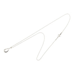 ティファニー SV925 シルバー オープンティアドロップ ネックレス レディース TIFFANY&Co. 【中古】