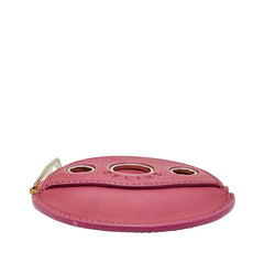セリーヌ コインケース ピンク レザー レディース CELINE 【中古】