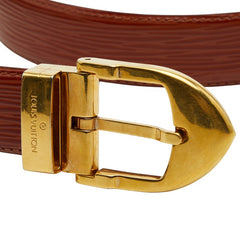 ルイ ヴィトン エピ サンチュール クラシック ベルト サイズ110/44 ブラウン レザー メンズ LOUIS VUITTON 【中古】