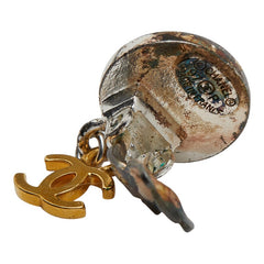 シャネル ヴィンテージ ココマーク イヤリング シルバー ゴールド メタル メッキ レディース CHANEL 【中古】