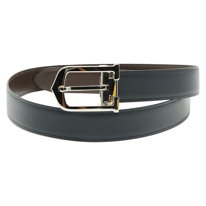 カルティエ ベルト ブラック レザー メンズ CARTIER 【中古】