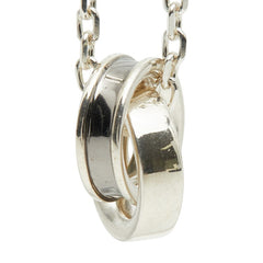 ヨンドシー ダブルリング ネックレス SV925 シルバー レディース 4℃ 【中古】