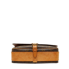 ルイ ヴィトン モノグラム カルトシエールGM 斜め掛け ショルダーバッグ M51252 ブラウン PVC レザー レディース LOUIS VUITTON 【中古】