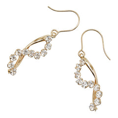 K10YG イエローゴールド キュービックジルコニア ピアス レディース 【中古】