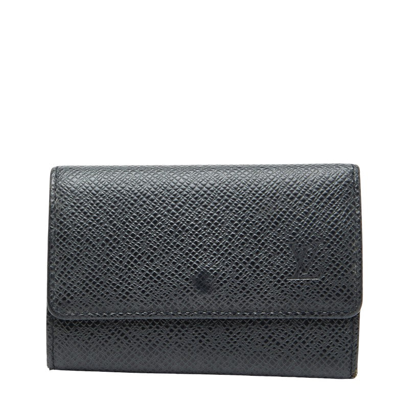 ルイ ヴィトン タイガ ミュルティクレ6 キーケース 6連 M30500 アルドワーズ ブラック レザー メンズ LOUIS VUITTON 【中古】