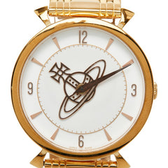 ヴィヴィアンウエストウッド 腕時計 VW-7743N クオーツ ホワイト文字盤 ステンレススチール レディース Vivienne Westwood 【中古】