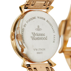ヴィヴィアンウエストウッド 腕時計 VW-7743N クオーツ ホワイト文字盤 ステンレススチール レディース Vivienne Westwood 【中古】