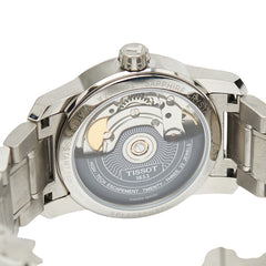 ティソ 9Pダイヤ 腕時計 T087207A 自動巻き ホワイト文字盤 ステンレススチール レディース TISSOT 【中古】