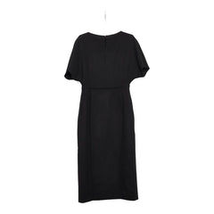 クリスチャンディオール ドルマンスリーブワンピース ドレス サイズ40 ブラック ウール シルク レディース Christian Dior 【中古】