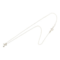 ティファニー エルサ ペレッティ クロス ネックレス SV925 シルバー レディース TIFFANY&Co. 【中古】